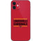 University of Louisville Cardinals Striped iPhone 12 Skin