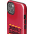 University of Louisville Cardinals Striped iPhone 15 Impact Case