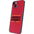 University of Louisville Cardinals Striped iPhone 14 Plus Skin