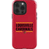 University of Louisville Cardinals Striped iPhone 15 Pro Impact Case