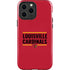 University of Louisville Cardinals Striped iPhone 15 Pro Max Impact Case