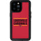 University of Louisville Cardinals Striped iPhone 14 Pro Max Waterproof Case