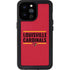 University of Louisville Cardinals Striped iPhone 14 Pro Max Waterproof Case