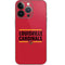 University of Louisville Cardinals Striped iPhone 14 Pro Skin