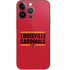 University of Louisville Cardinals Striped iPhone 14 Pro Skin