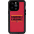 University of Louisville Cardinals Striped iPhone 14 Pro Waterproof Case