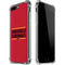 University of Louisville Cardinals Striped iPhone 7/8 Plus Clear Case