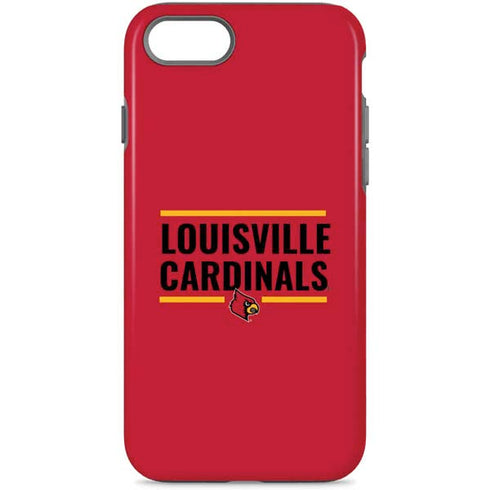 University of Louisville Cardinals Striped iPhone 8 Pro Case