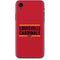University of Louisville Cardinals Striped iPhone XR Skin