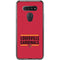 University of Louisville Cardinals Striped LG K51/Q51 Clear Case
