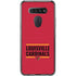 University of Louisville Cardinals Striped LG K51/Q51 Clear Case