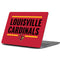 University of Louisville Cardinals Striped Apple MacBook Pro 13-inch Skin
