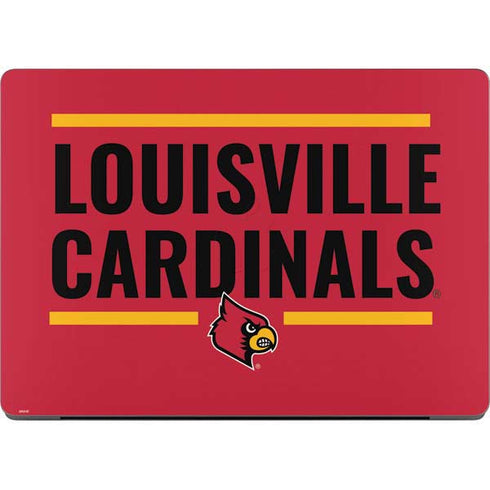 University of Louisville Cardinals Striped MacBook Pro 14in (2021-24) Skin