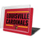 University of Louisville Cardinals Striped MacBook Pro 16in (2019-20) Case plus Skin