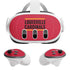 University of Louisville Cardinals Striped Meta Quest 3 Skin