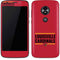 University of Louisville Cardinals Striped Moto E5 Play Skin