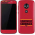 University of Louisville Cardinals Striped Moto E5 Play Skin