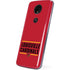 University of Louisville Cardinals Striped Moto E5 Plus Skin