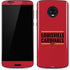 University of Louisville Cardinals Striped Moto G6 Skin