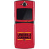 University of Louisville Cardinals Striped Motorola RAZR Skin
