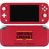 University of Louisville Cardinals Striped Nintendo Switch Lite Skin