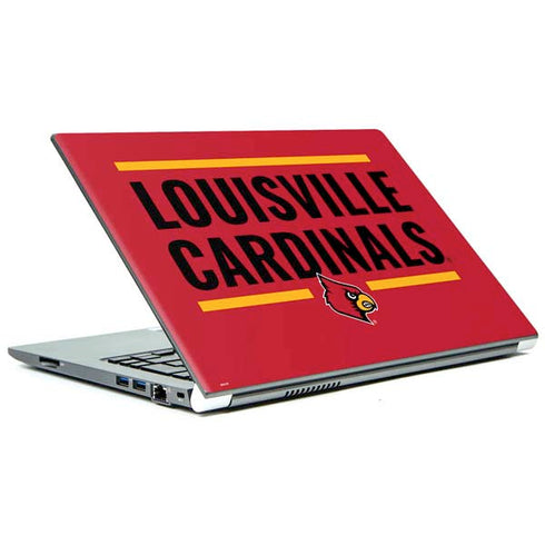 University of Louisville Cardinals Striped Portege Z30t/Z30t-A Skin