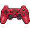University of Louisville Cardinals Striped PS3 Dual Shock wireless controller Skin