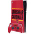 University of Louisville Cardinals Striped PS5 Slim Digital Edition Bundle Skin