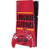 University of Louisville Cardinals Striped PS5 Slim Digital Edition Console Skin