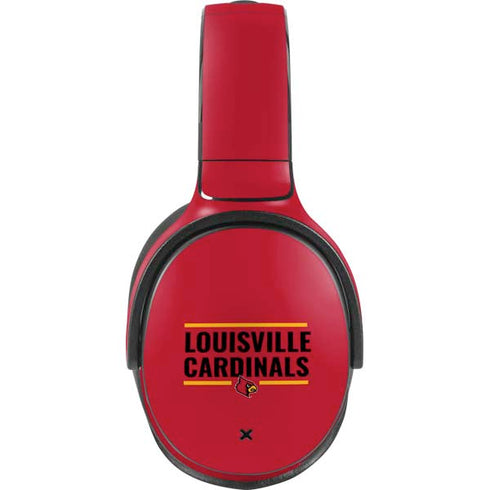 University of Louisville Cardinals Striped Skullcandy Venue Skin