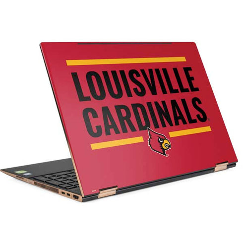 University of Louisville Cardinals Striped HP Spectre Skin