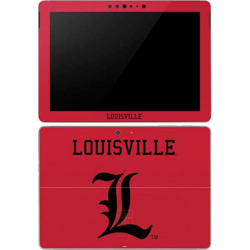 University of Louisville Cardinals Surface Go Skin