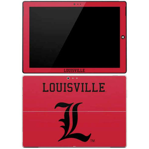 University of Louisville Cardinals Surface Pro 3 Skin