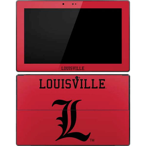 University of Louisville Cardinals Surface Pro Tablet Skin
