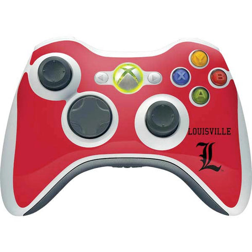 University of Louisville Cardinals Xbox 360 Wireless Controller Skin