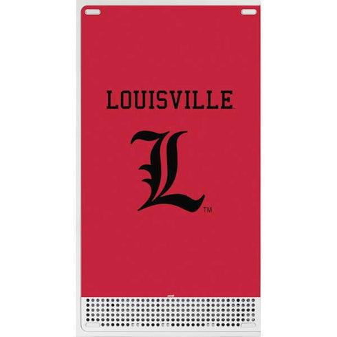 University of Louisville Cardinals Xbox Series S Console Skin