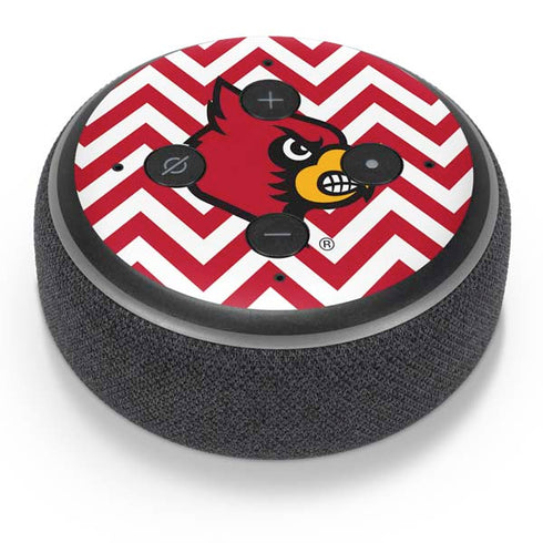 University of Louisville Chevron Amazon Echo Dot Skin