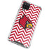University of Louisville Chevron Galaxy A12 Clear Case