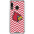 University of Louisville Chevron Galaxy A30 Clear Case
