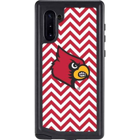 University of Louisville Chevron Galaxy Note 10 Waterproof Case