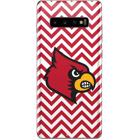 University of Louisville Chevron Galaxy S10 Plus Skin