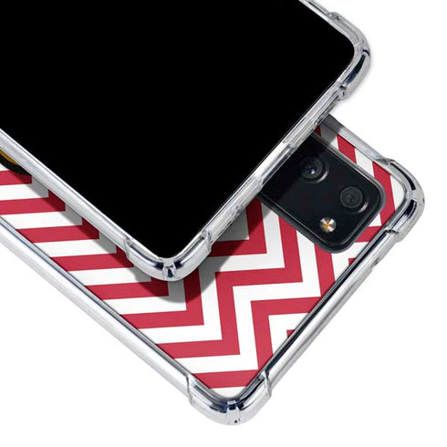 University of Louisville Chevron Galaxy S20 FE Clear Case