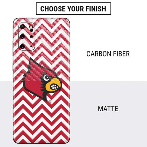 University of Louisville Chevron Galaxy S20 Plus Skin