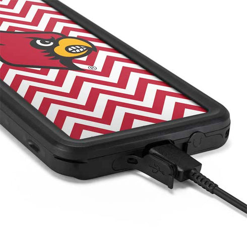 University of Louisville Chevron Galaxy S20 Plus Waterproof Case