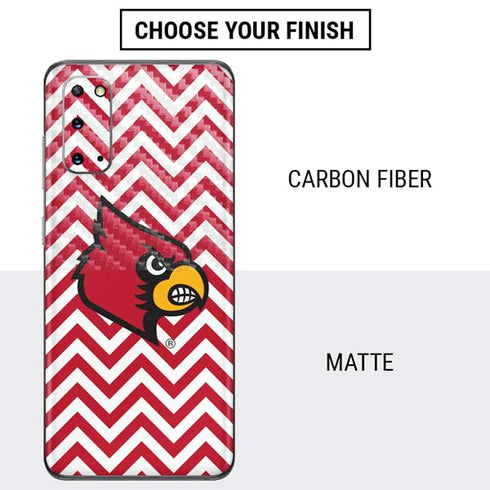 University of Louisville Chevron Galaxy S20 Skin