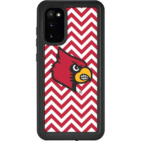 University of Louisville Chevron Galaxy S20 Waterproof Case