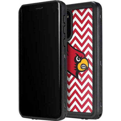 University of Louisville Chevron Galaxy S20 Waterproof Case