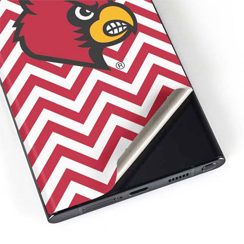 University of Louisville Chevron Galaxy S22 Ultra Skin