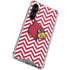 University of Louisville Chevron Galaxy S23 FE Clear Case
