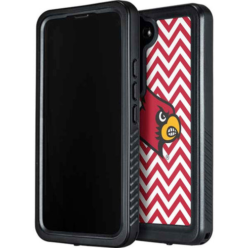 University of Louisville Chevron Galaxy S23 Waterproof Case